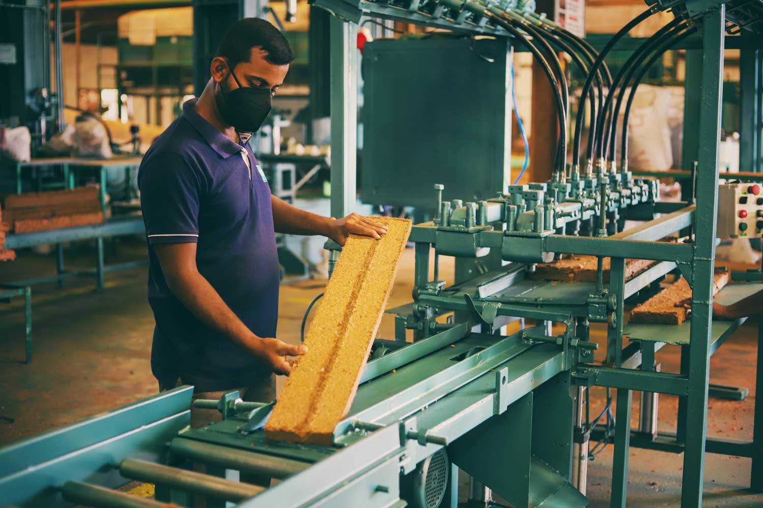 Quality control on the Biogrow production line